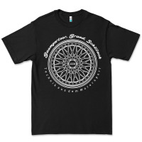 Black BBS Wheel Premium Tee - linhVisuals