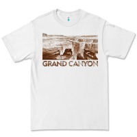 White grand canyon Premium Tee - linhVisuals