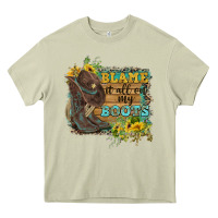 Mossy Blame It All On My Boots Heavy Core Tee - FaDigitalArtStudio
