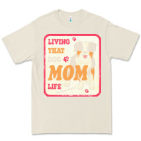 Bone australian shepherd mom t  shirt living that dog mom life australian s Premium Tee - linhVisuals