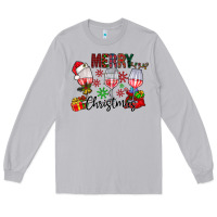 Moon Dust Merry Christmas Long Sleeve Tee - CowhideDigitalArt