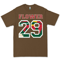 Flower 29 Wild Goalie Fleury Minnesota Pro Ice Hockey Design Premium Tee | Teevron