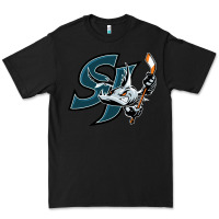 Black the barracuda san jose Premium Tee - linhVisuals