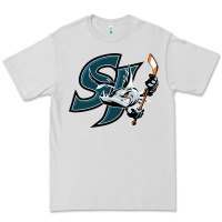 Dove Grey the barracuda san jose Premium Tee - linhVisuals