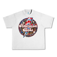 Lunar Rock Western American Babe Patriotic Urban Heavy Tee - LillyAllenDesigns