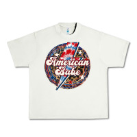 Pistachio Western American Babe Patriotic Urban Heavy Tee - LillyAllenDesigns