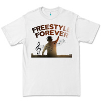 White freestyle dj 80s electronic dance music great concert Premium Tee - linhVisuals