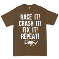 Cacao funny drone racing design men women drone pilot rc racers Premium Tee - linhVisuals
