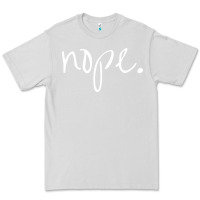 Dove Grey funny nope Premium Tee - linhVisuals