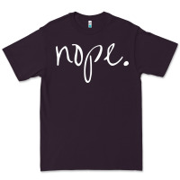 Plum funny nope Premium Tee - linhVisuals