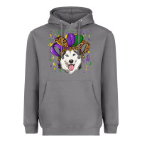 Storm mardi gras hat husky Heavyweight Hoodie - RanaPortraitStore