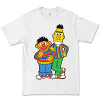 White bert and ernie Premium Tee - linhVisuals