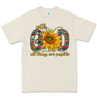 Bone with god all things are possible with sunflower bbs Premium Tee - BundleAndBundleShop
