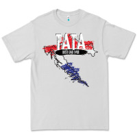Dove Grey mens tata croatian father croatia bester papa father's day Premium Tee - linhVisuals