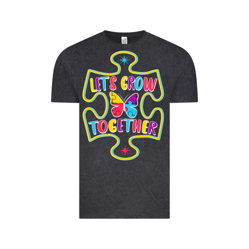 Let S Grow Together Vintage Tee by CowhideDigitalArt | Teevron