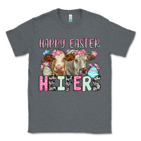 Charcoal Heather Happy Easter Heifers Classic Tee - OliviaCreatesArt