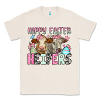 Natural Happy Easter Heifers Classic Tee - OliviaCreatesArt