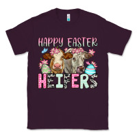 Plum Happy Easter Heifers Classic Tee - OliviaCreatesArt