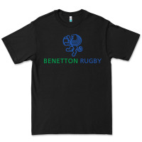Black benetton rugby Premium Tee - linhVisuals