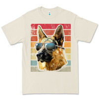 Bone retro vintage german shepherd german shepherd dog gift Premium Tee - linhVisuals