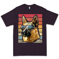 Plum retro vintage german shepherd german shepherd dog gift Premium Tee - linhVisuals