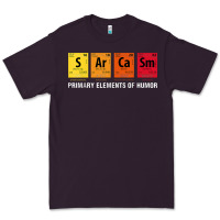 Plum sarcasm elements of humor periodic table graphic Premium Tee - linhVisuals
