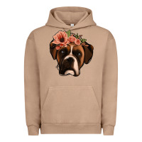 Pigment Burro floral boxer Urban Hoodie - Jasminsmagicworld
