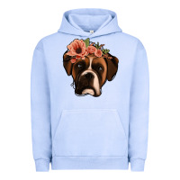 Pigment Grape Ice floral boxer Urban Hoodie - Jasminsmagicworld