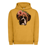 Pigment Peanut Butter floral boxer Urban Hoodie - Jasminsmagicworld