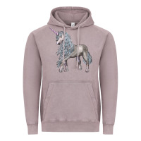 Vintage Zinc Unicorn Vintage Hoodie - LillyAllenDesigns