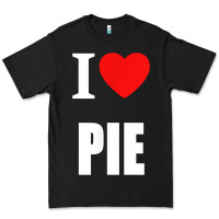Black retro vintage classic i love pie for pie lovers cooks chefs t shirt Premium Tee - linhVisuals