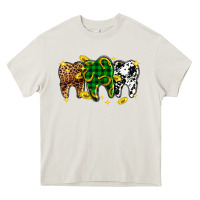 Cream St. Patrick's Day Dental Heavy Core Tee - OliviaCreatesArt