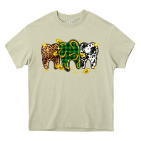 Mossy St. Patrick's Day Dental Heavy Core Tee - OliviaCreatesArt