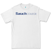 White Baruch College Premium Tee - linhVisuals