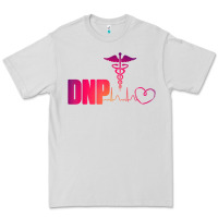 Dove Grey dnp doctor of nursing practice heartbeat color rn nurse Premium Tee - linhVisuals