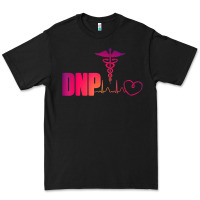 Black dnp doctor of nursing practice heartbeat color rn nurse Premium Tee - linhVisuals