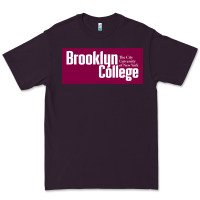 Plum Brooklyn College Premium Tee - linhVisuals
