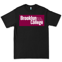 Black Brooklyn College Premium Tee - linhVisuals