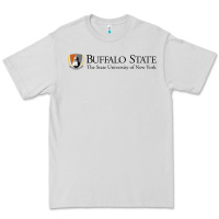 Dove Grey SUNY Buffalo State College Premium Tee - linhVisuals