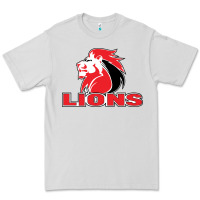 Dove Grey lions rugby super league Premium Tee - linhVisuals
