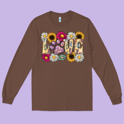Love Dog Long Sleeve Tee Designed By Cowhidedigitalart