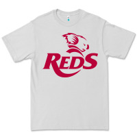 Dove Grey queensland reds rugby super league Premium Tee - linhVisuals