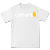 White carhartt Premium Tee - linhVisuals