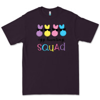 Plum easter egg hunting squad kindergarten squad girls boys kids Premium Tee - linhVisuals