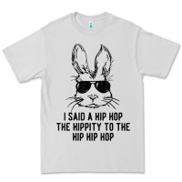 Dove Grey sunglass bunny hip hop hippity  easter gift  mens & womens t shirt Premium Tee - linhVisuals