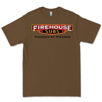 Cacao firehouse subs Premium Tee - linhVisuals