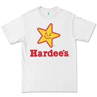 White hardee's Premium Tee - linhVisuals