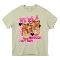 Mossy We're a perfect match Valentine's Day Heavy Core Tee - FaDigitalArtStudio
