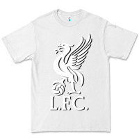 White LIVERPOOL CLUB POPULAR Premium Tee - linhVisuals