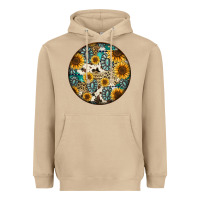 Mushroom western pattern circle earrings Heavyweight Hoodie - Jasminsmagicworld